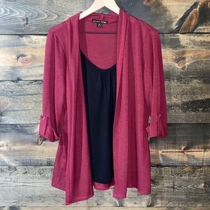 always indigo cardigan